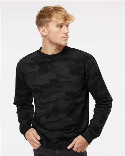 Illusions Softball | CAMO | Midweight Crewneck Sweatshirt