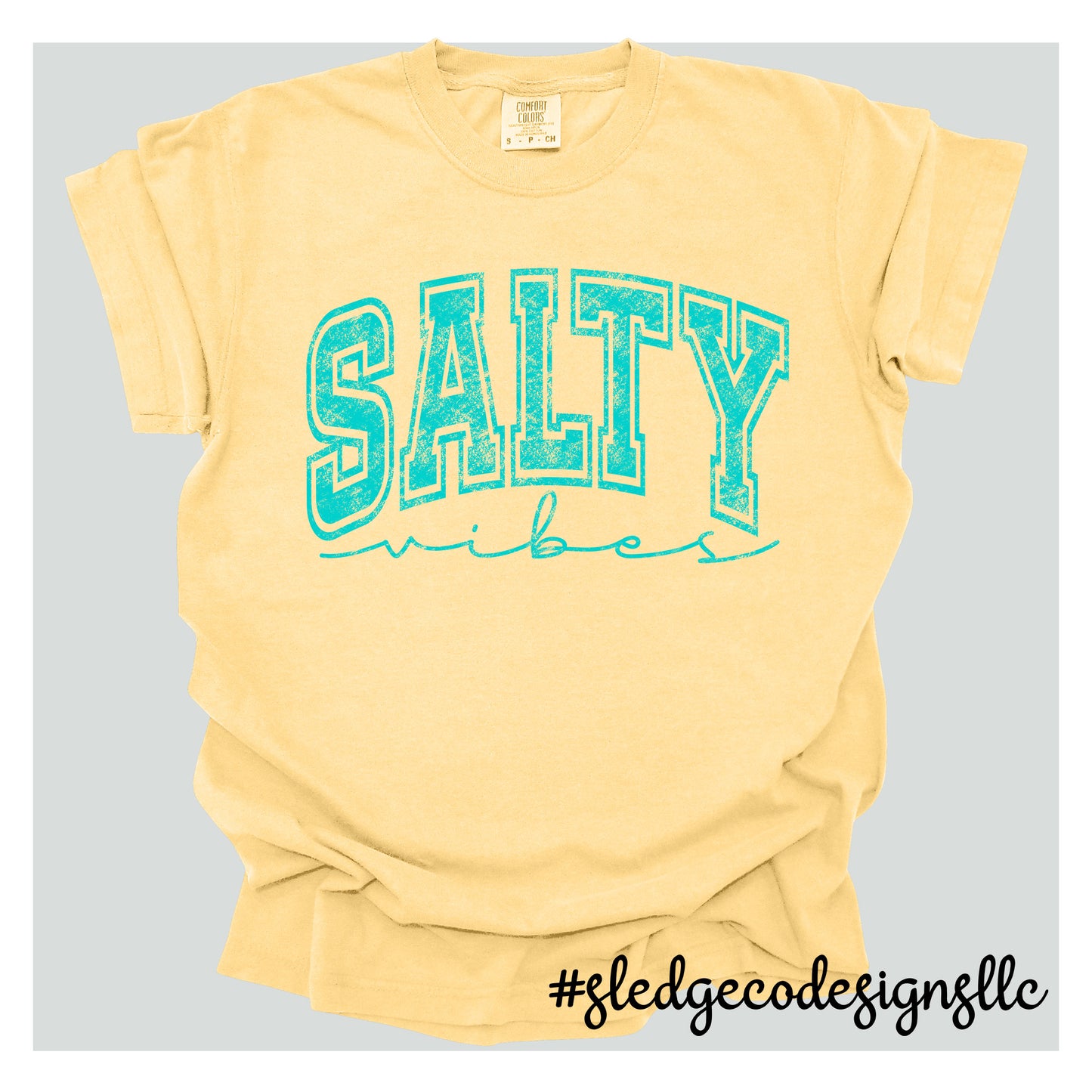 SALTY VIBES | SALTY TSHIRT | CUSTOM UNISEX TSHIRT