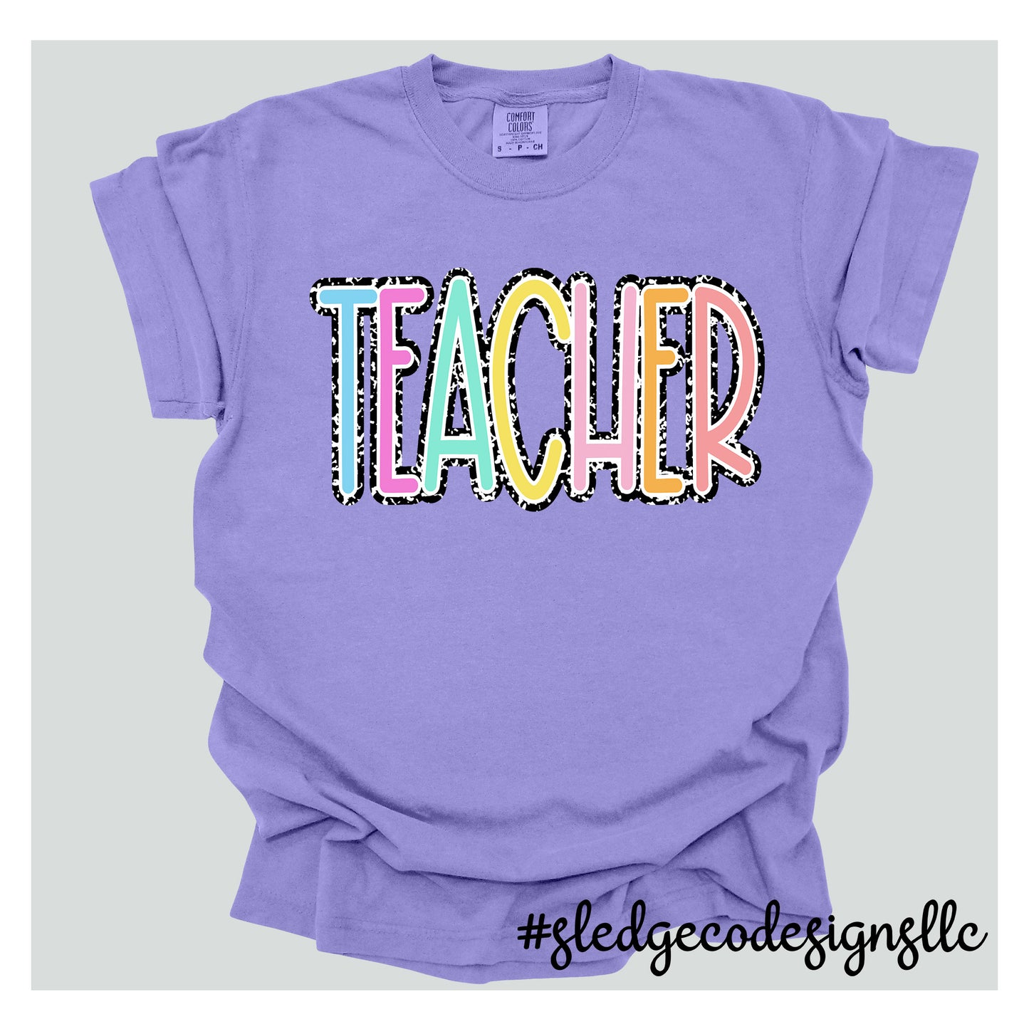 TEACHER DOODLE | CUSTOM HAND DRAWN |  CUSTOM UNISEX TSHIRT