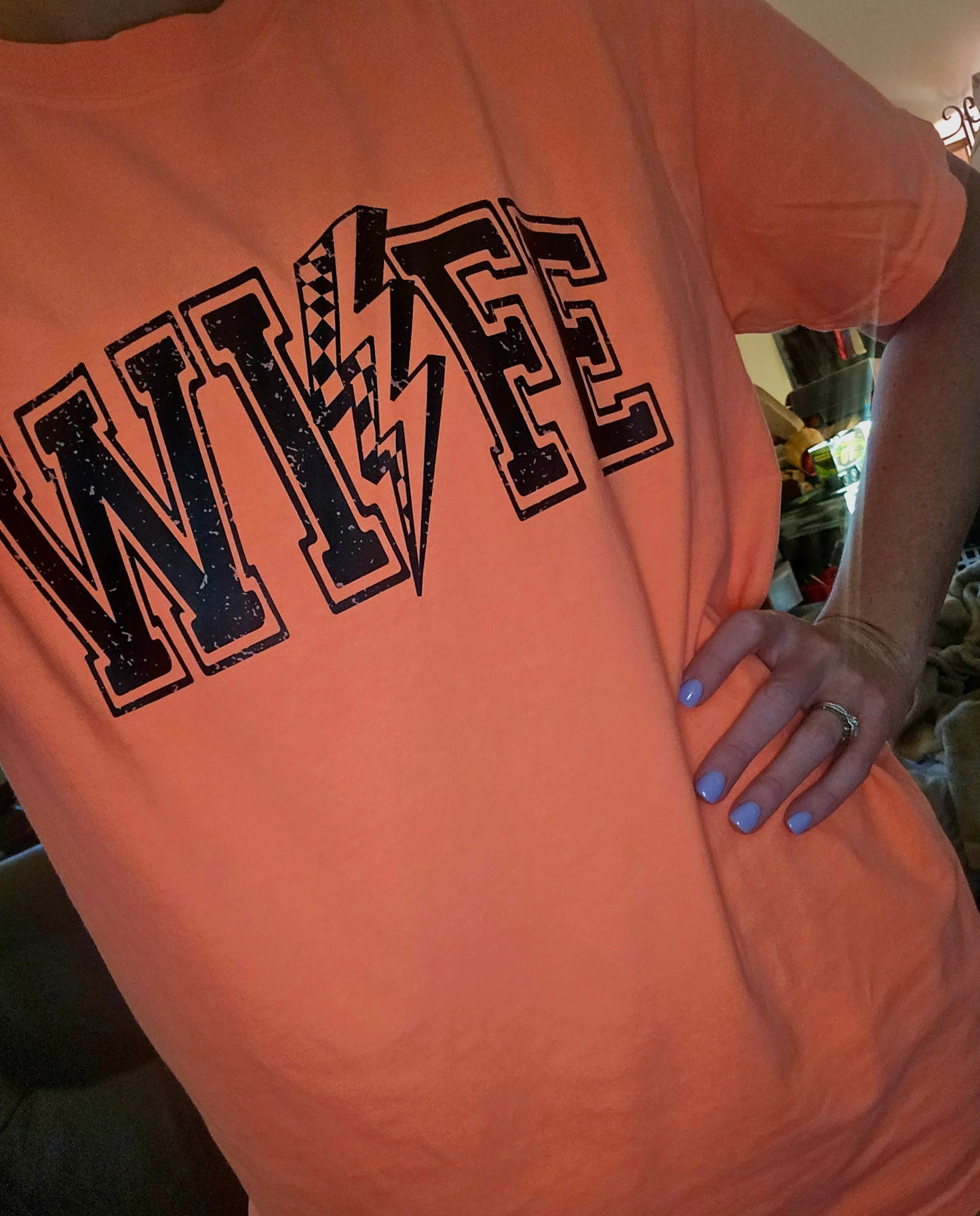 RETRO RACE CHECKERED MAMA | CUSTOM UNISEX TSHIRT