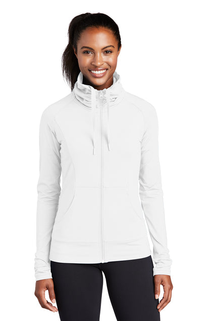 NORTH DELTA | ND LOGO | Women's Sport-Wick® Stretch Full-Zip Jacket