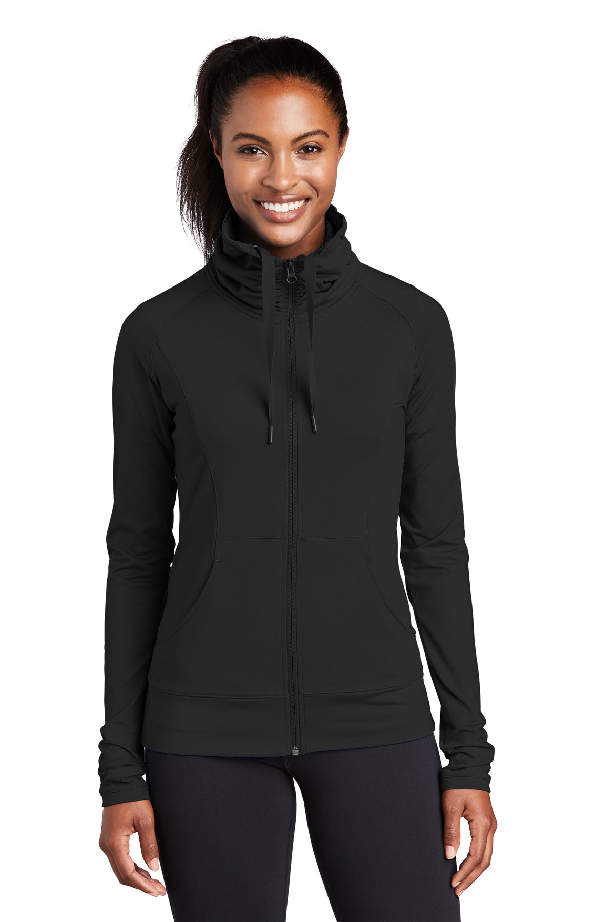 NORTH DELTA | ND LOGO | Women's Sport-Wick® Stretch Full-Zip Jacket