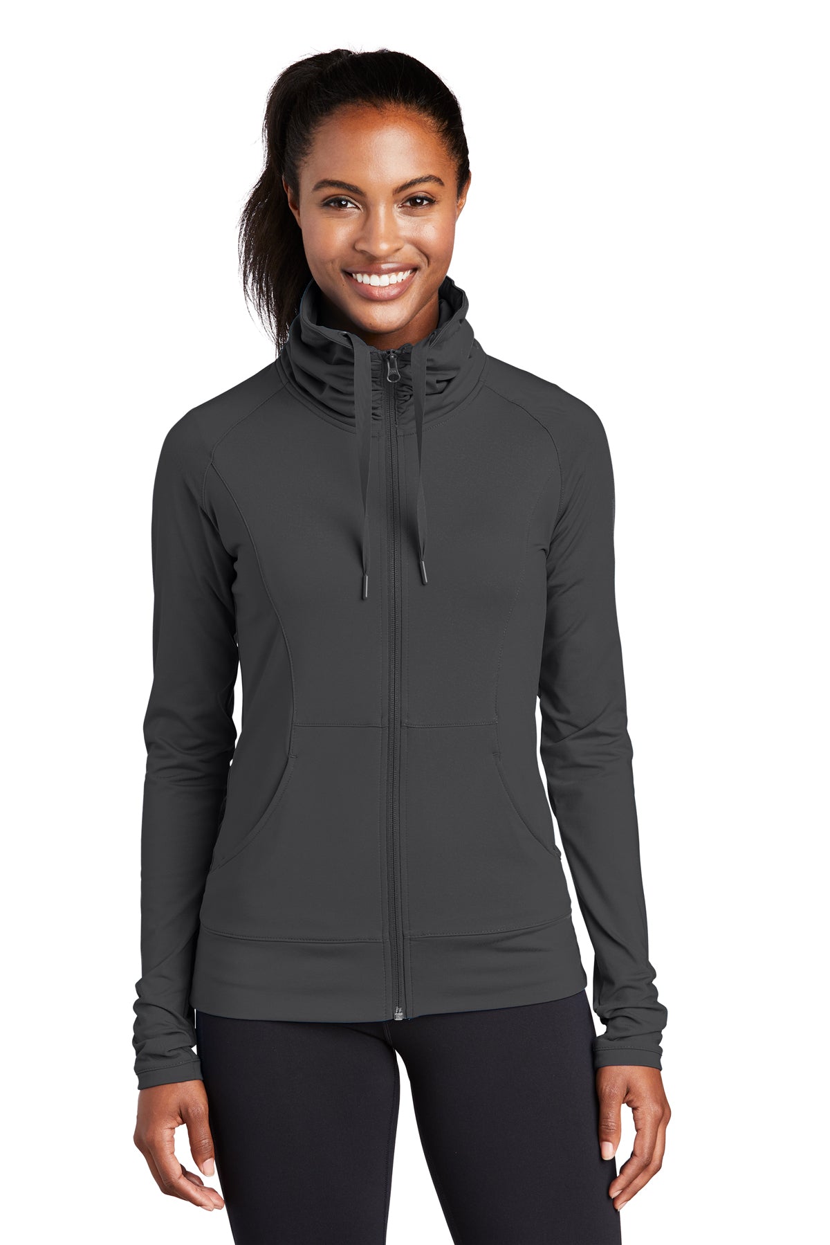 NORTH DELTA | ND LOGO | Women's Sport-Wick® Stretch Full-Zip Jacket