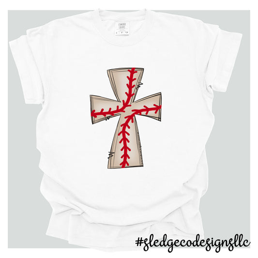 BASEBALL CROSS | CUSTOM UNISEX TSHIRT