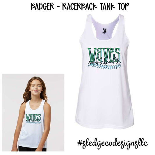 NORTH DELTA ( SOFTBALL ) PERFORMANCE | Women’s & Girls Racerback Tank Top