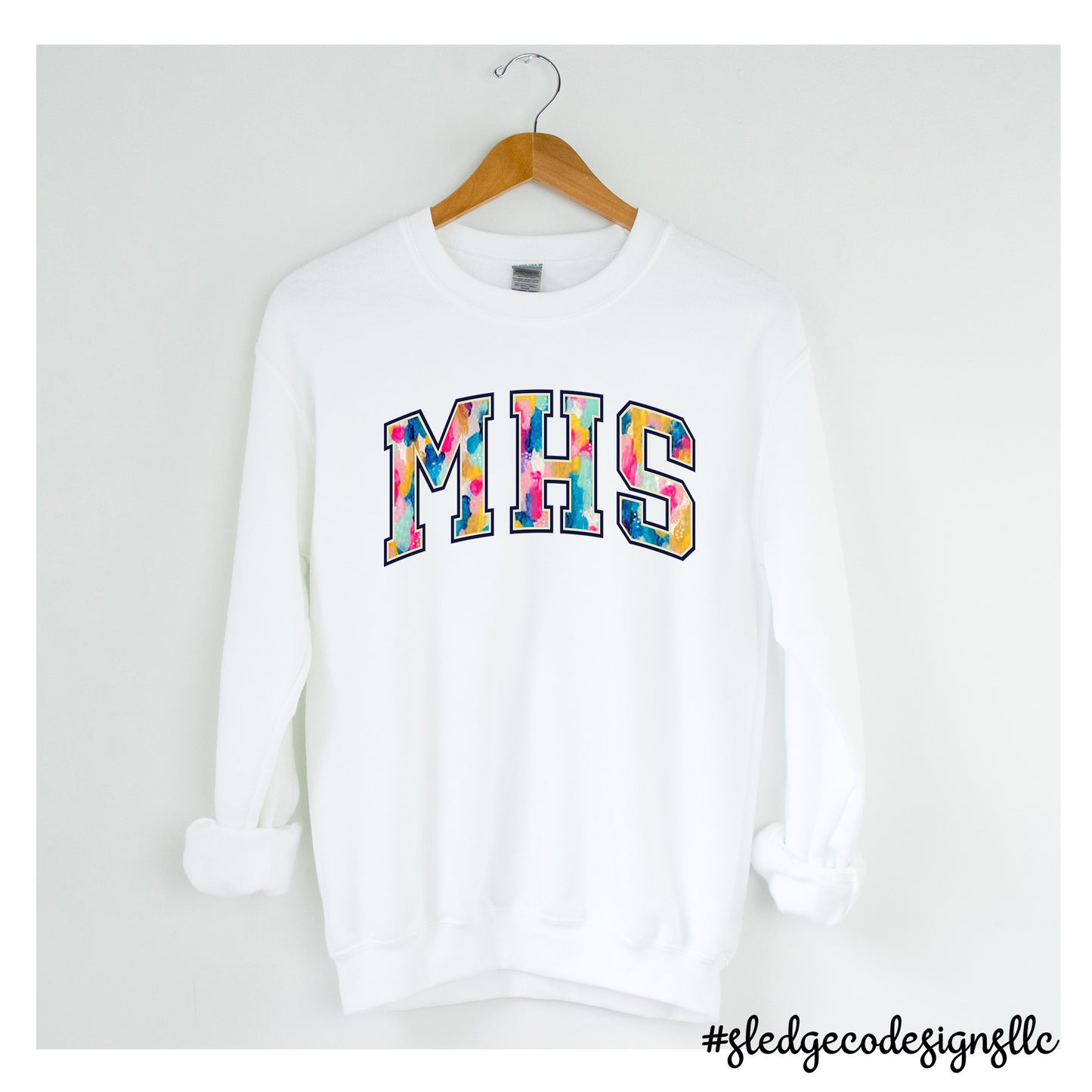 MAGNOLIA HEIGHTS | MHS COLORFUL | CUSTOM UNISEX SWEATSHIRT