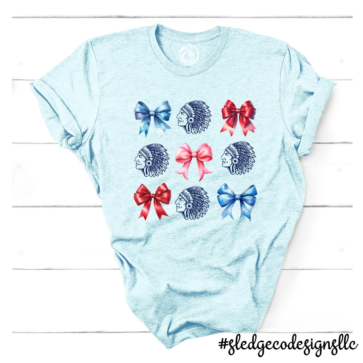 BOWS & CHIEFS | MAGNOLIA HEIGHTS CHIEFS | Custom Unisex Tshirt