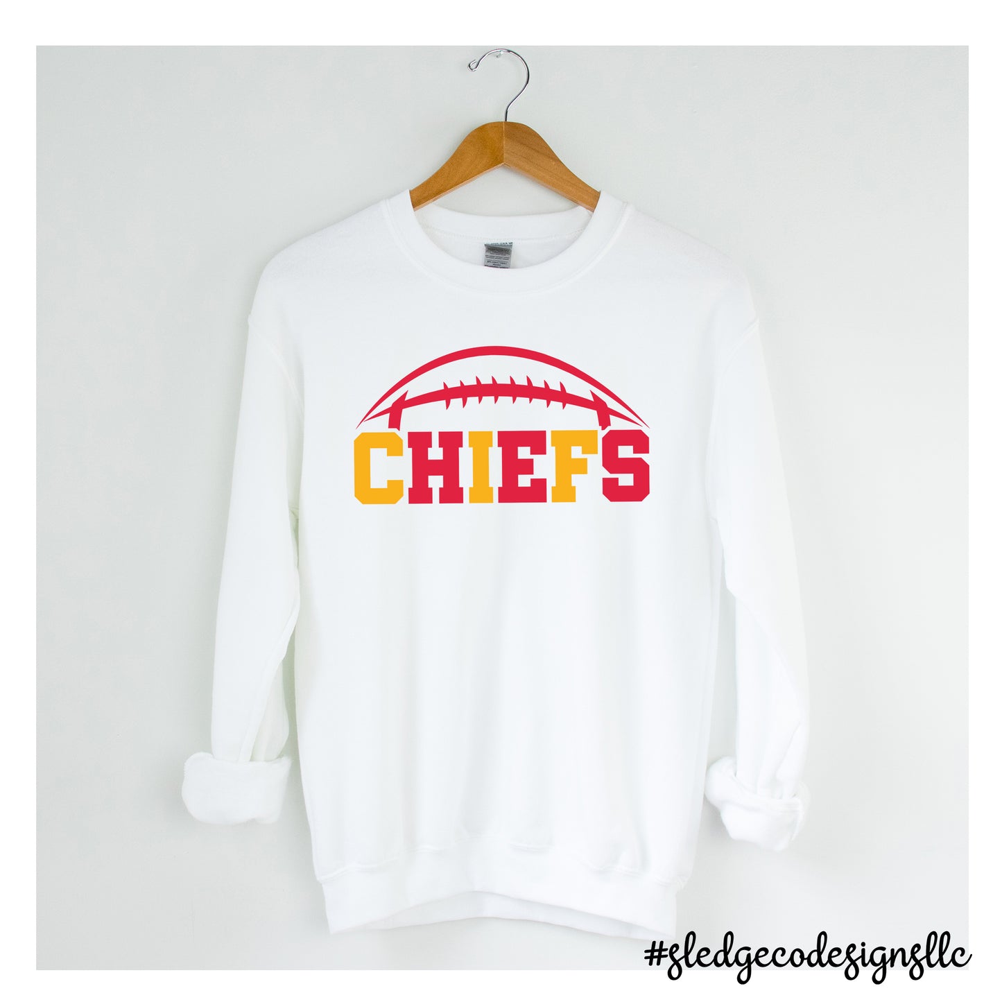CHIEFS FOOTBALL | CUSTOM SWEATSHIRT