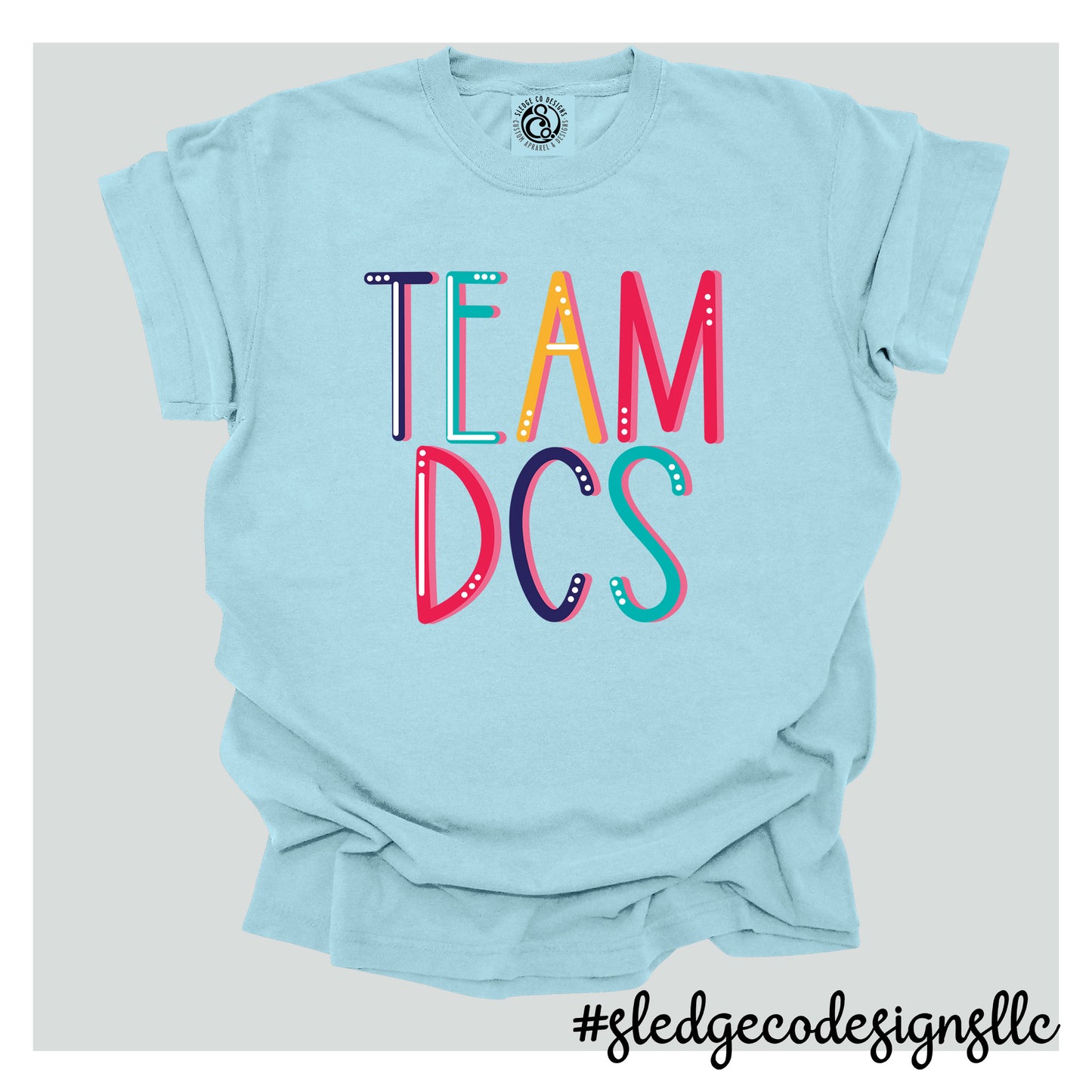 Desoto County Schools | LETTERED HAND DRAWN | CUSTOM UNISEX CC TSHIRT