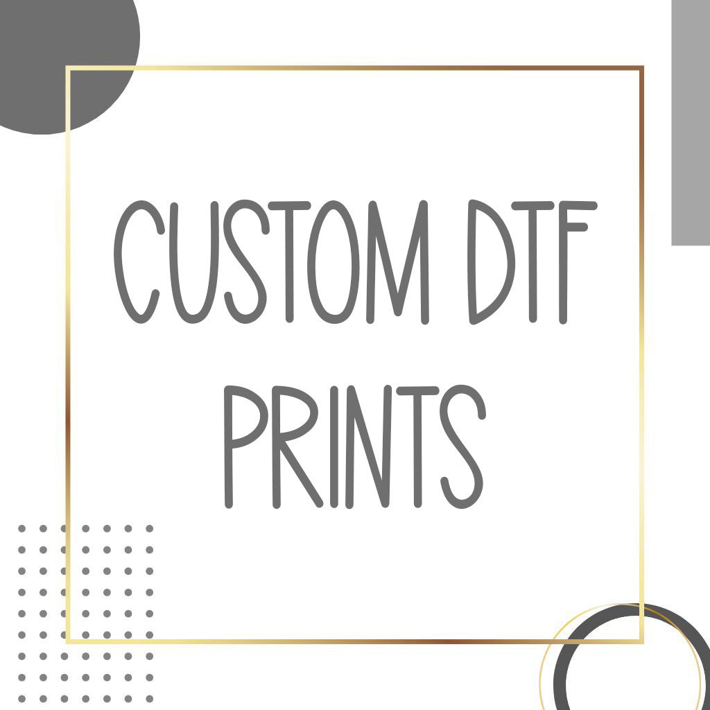 Custom Graphic Iron On Transfers - Custom Sized