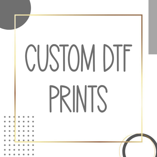 CUSTOM DTF HEAT TRANSFERS BY THE ROLL