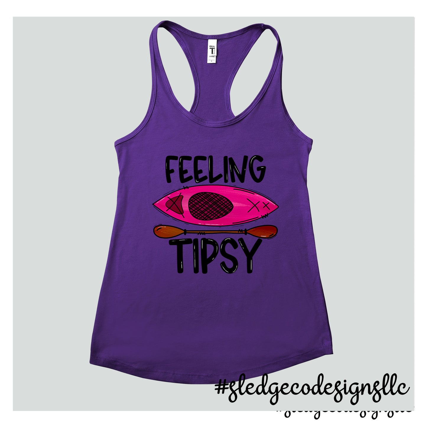 FEELING TIPSY TANK | Custom Unisex TANK