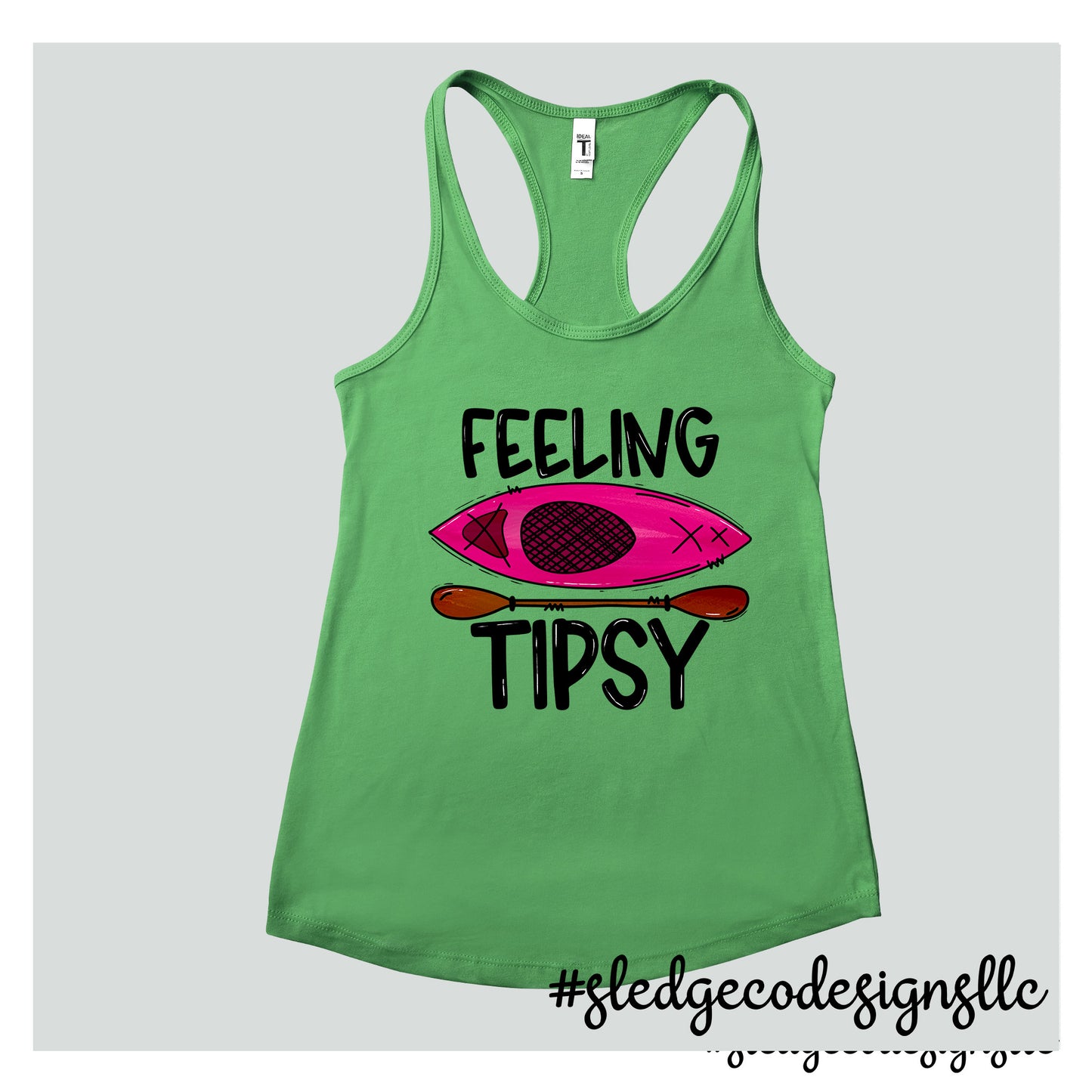 FEELING TIPSY TANK | Custom Unisex TANK