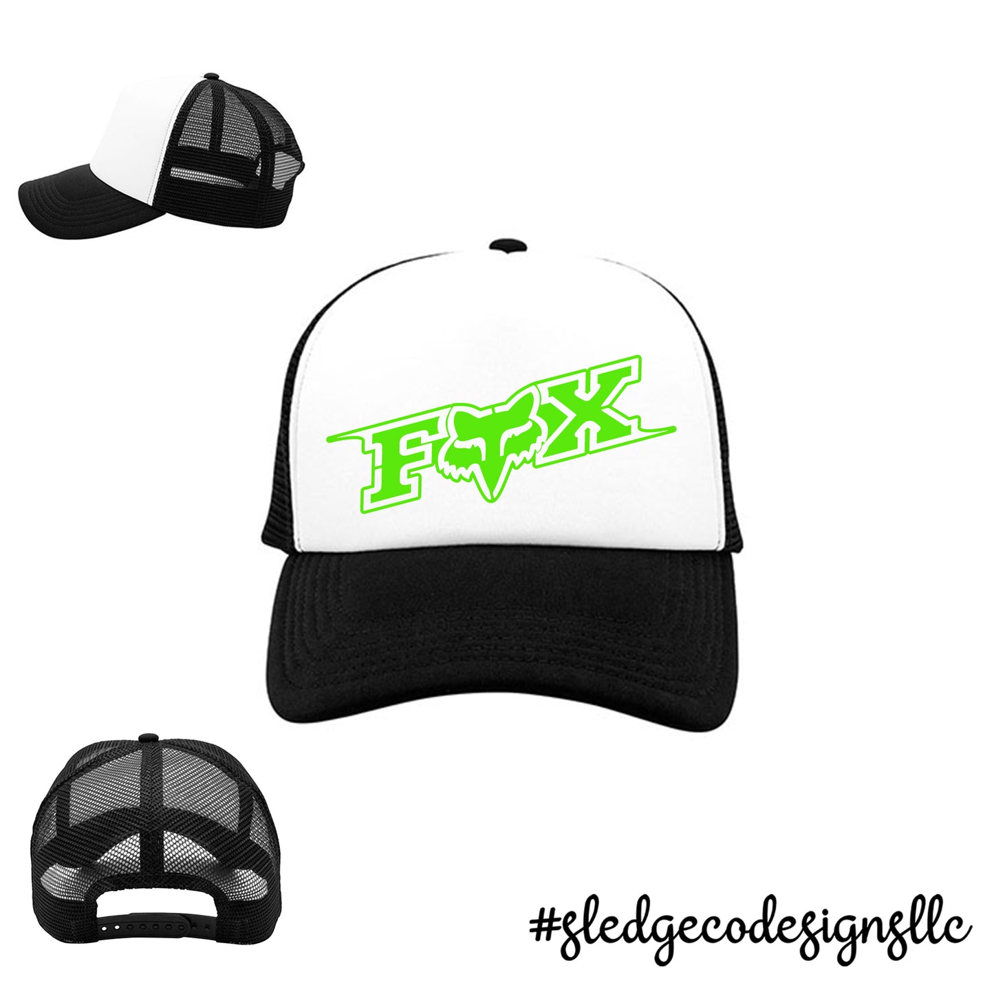 FOX | LIME LOGO | TRUCKER HAT
