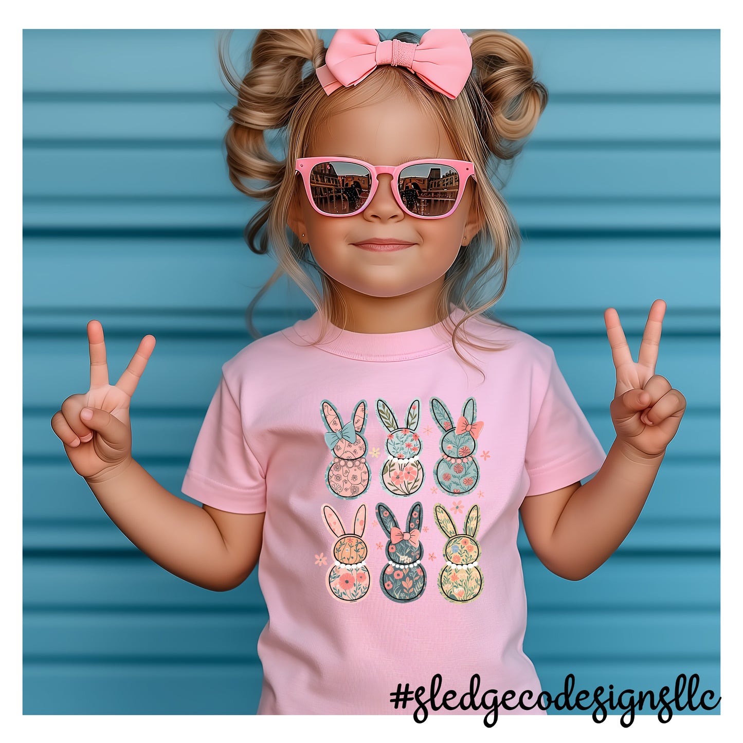 VINTAGE EASTER BUNNIES | Christian Easter | Unisex Custom TSHIRT