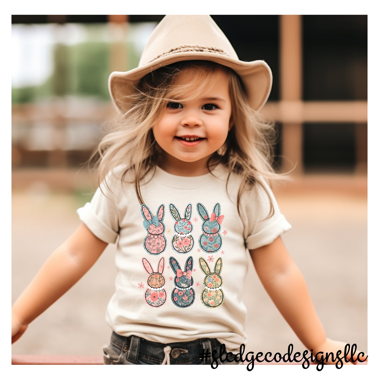 VINTAGE EASTER BUNNIES | Christian Easter | Unisex Custom TSHIRT