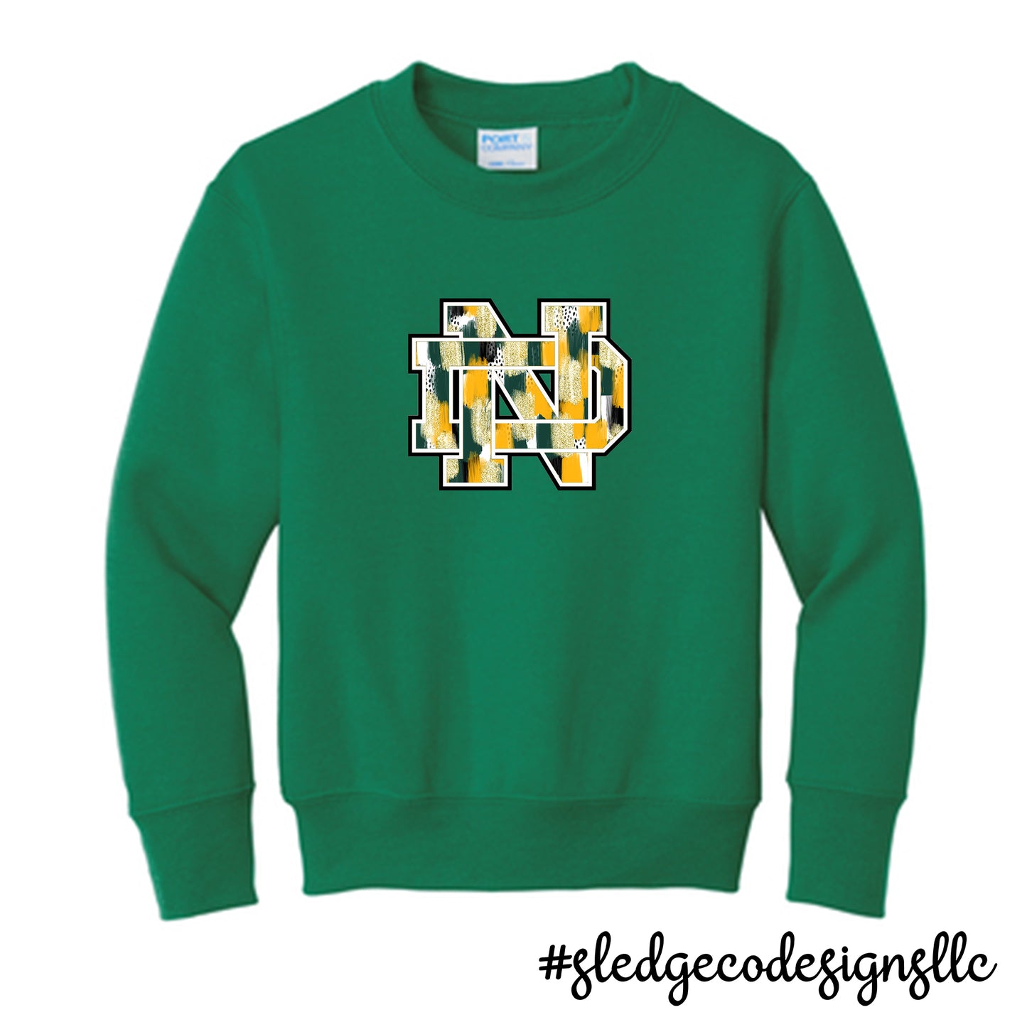 PRE-ORDER: GREENWAVES ND YELLOW AND GREEN | UNISEX SWEATSHIRT