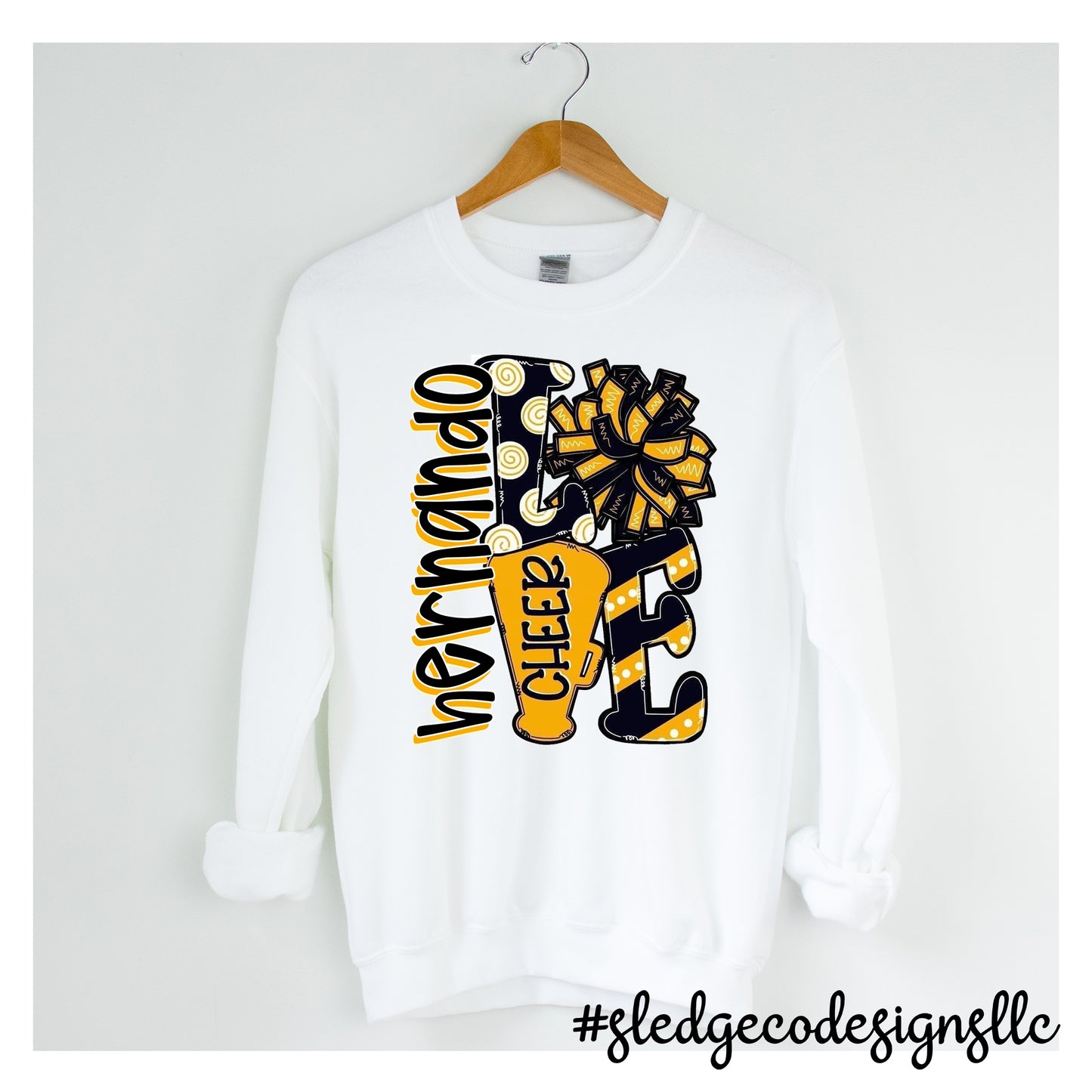 HERNANDO TIGERS | CHEER GAME DAY | UNISEX SWEATSHIRT