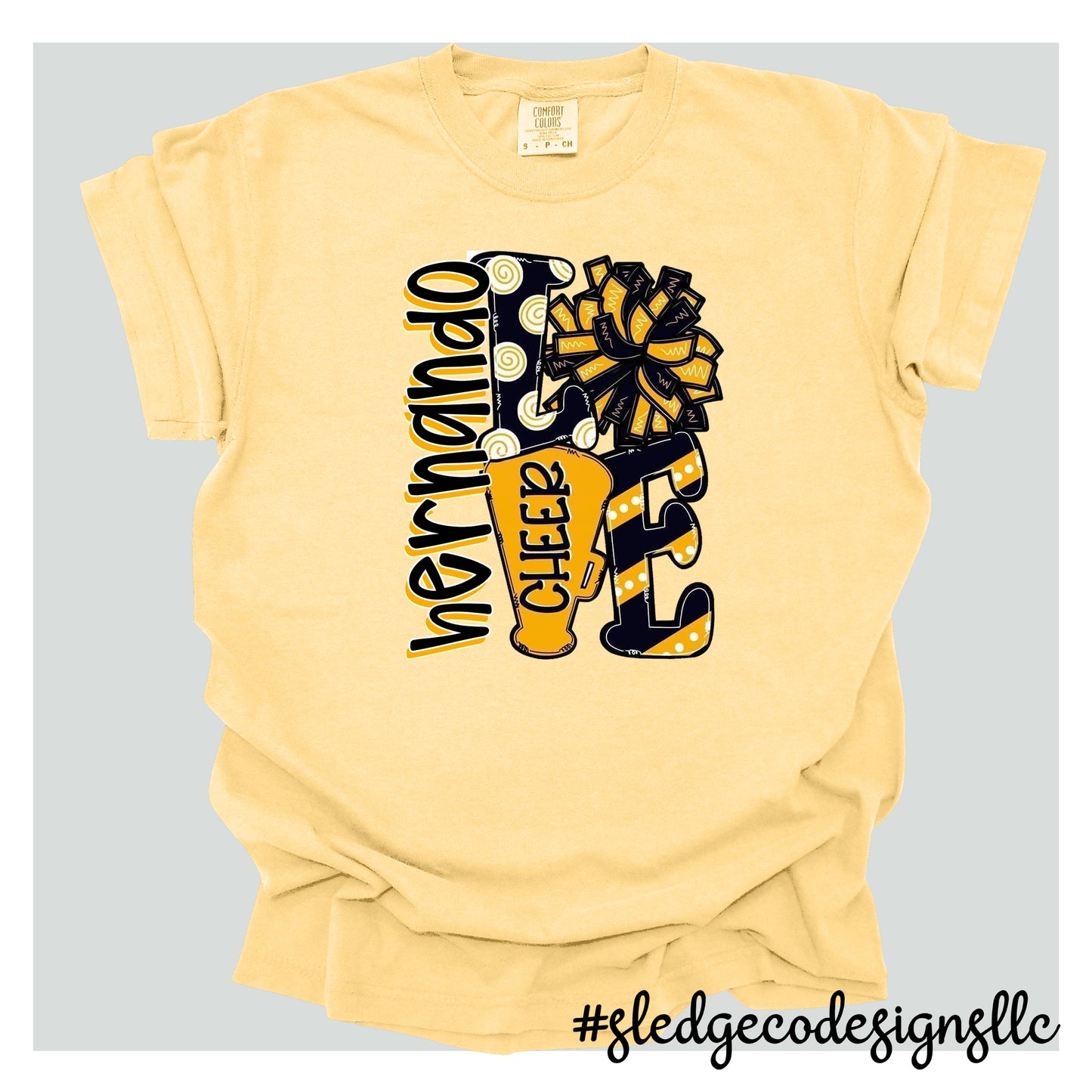 HERNANDO TIGERS | CHEER | CUSTOM UNISEX T-SHIRT