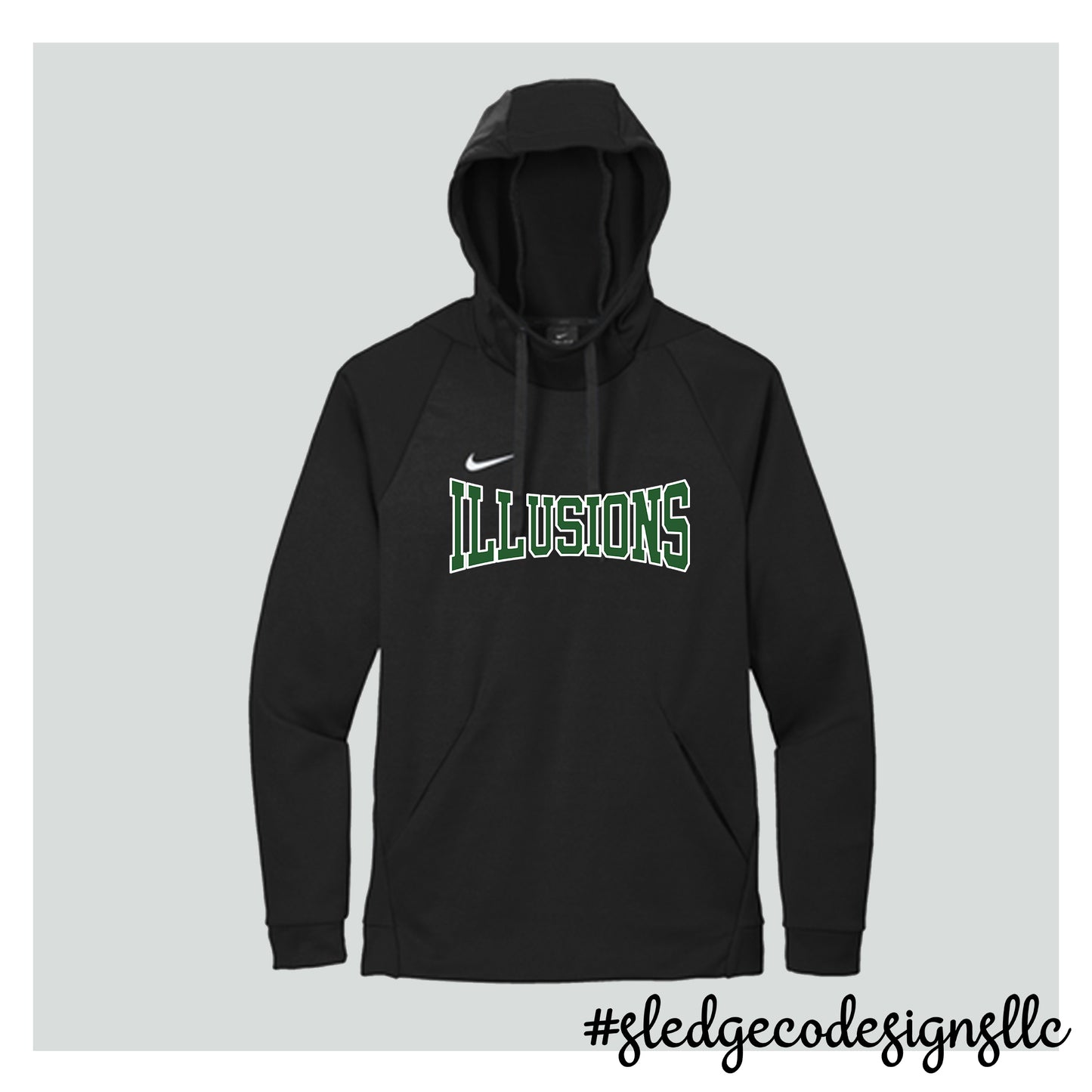ILLUSIONS SOFTBALL | Nike Therma-FIT Pullover Fleece Hoodie