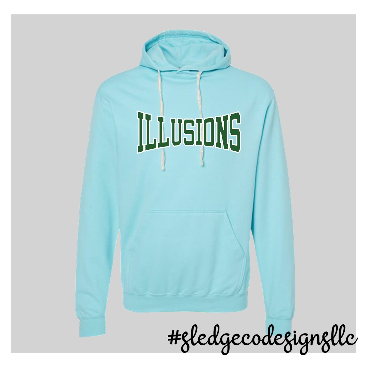 Illusions Softball | LOGO  | UNISEX FLEECE HOODIE