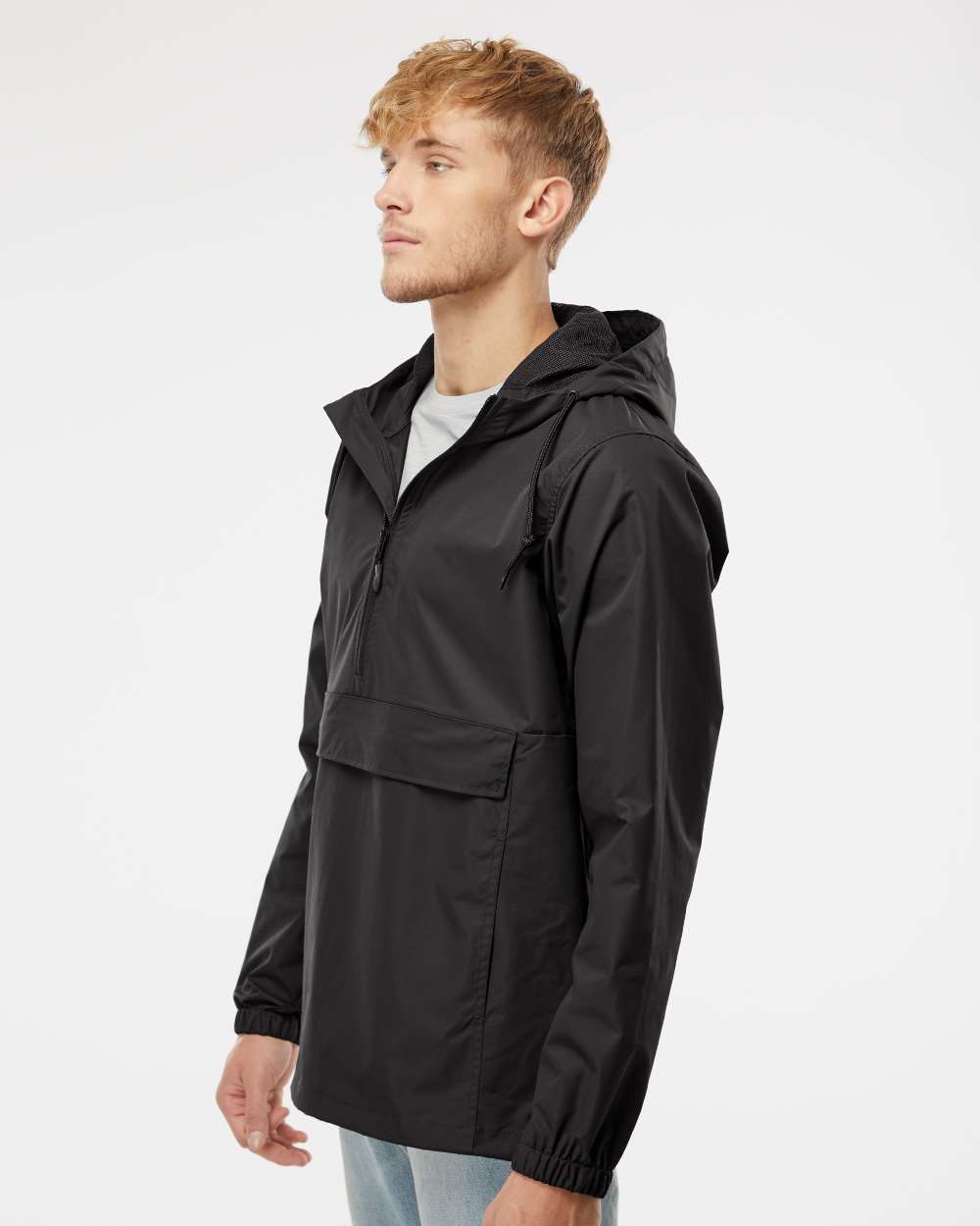 CUSTOMIZE: RAIN JACKET WATERPROOF | Independent Trading Co. | Nylon Anorak | Rainjacket