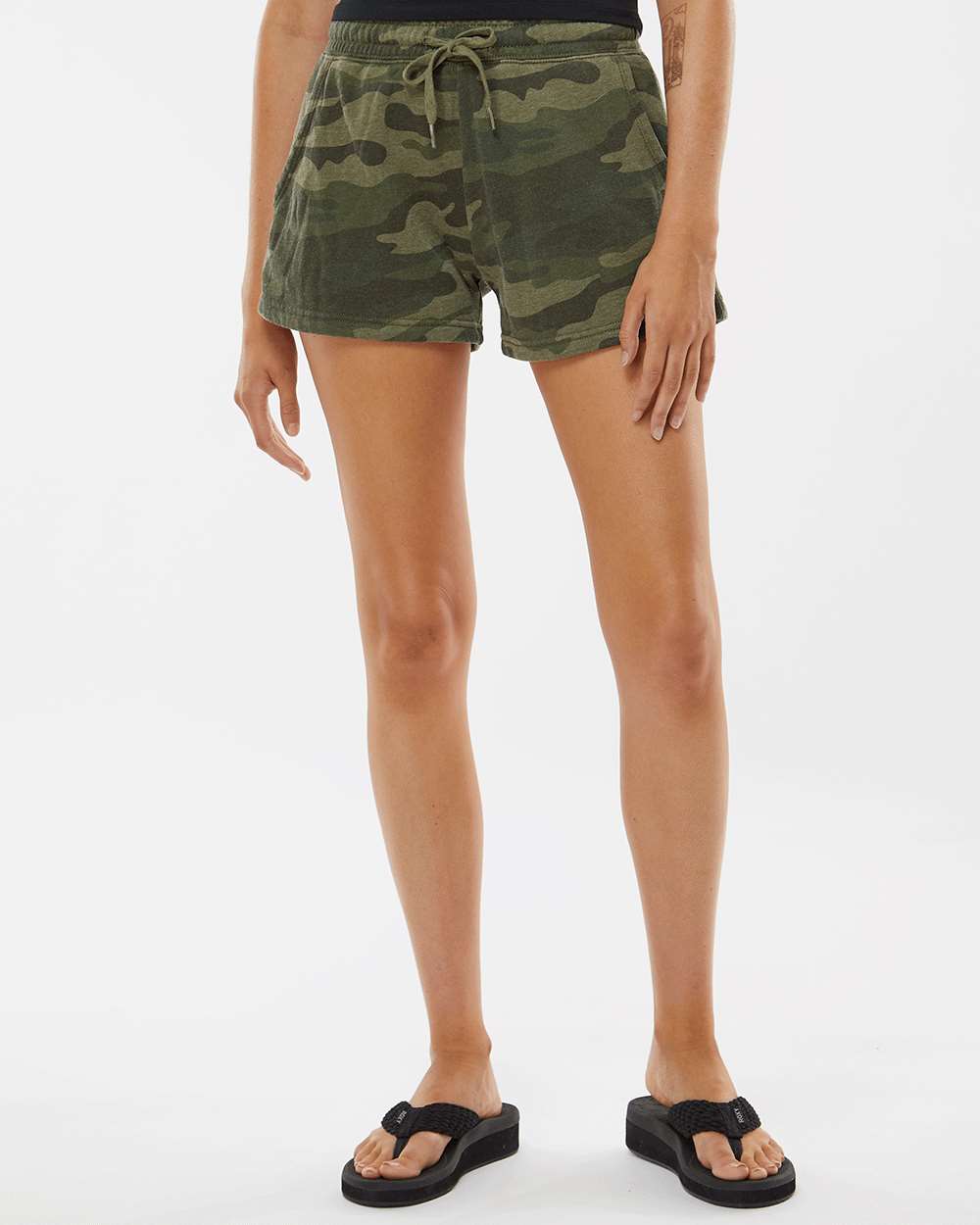 Women’s Lightweight California Wave Wash Sweat Shorts