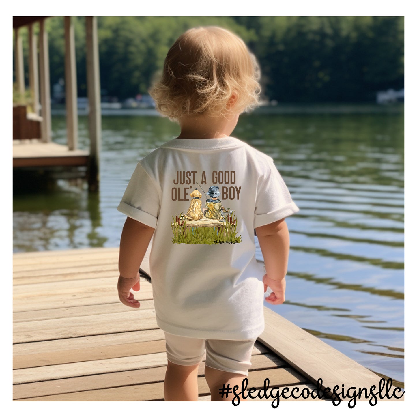 Just A Good Ole' Boy | Hunting | Fishing | Southern Boy Tee  | Baby Boy CUSTOM YOUTH | TODDLER | INFANT TSHIRT