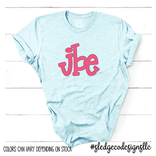 Jones Brummett Elementary School | JBE STITCHED | Custom Unisex TSHIRT