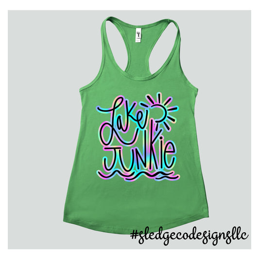 LAKE JUNKIE | SUMMER TANK  | Custom Unisex TANK