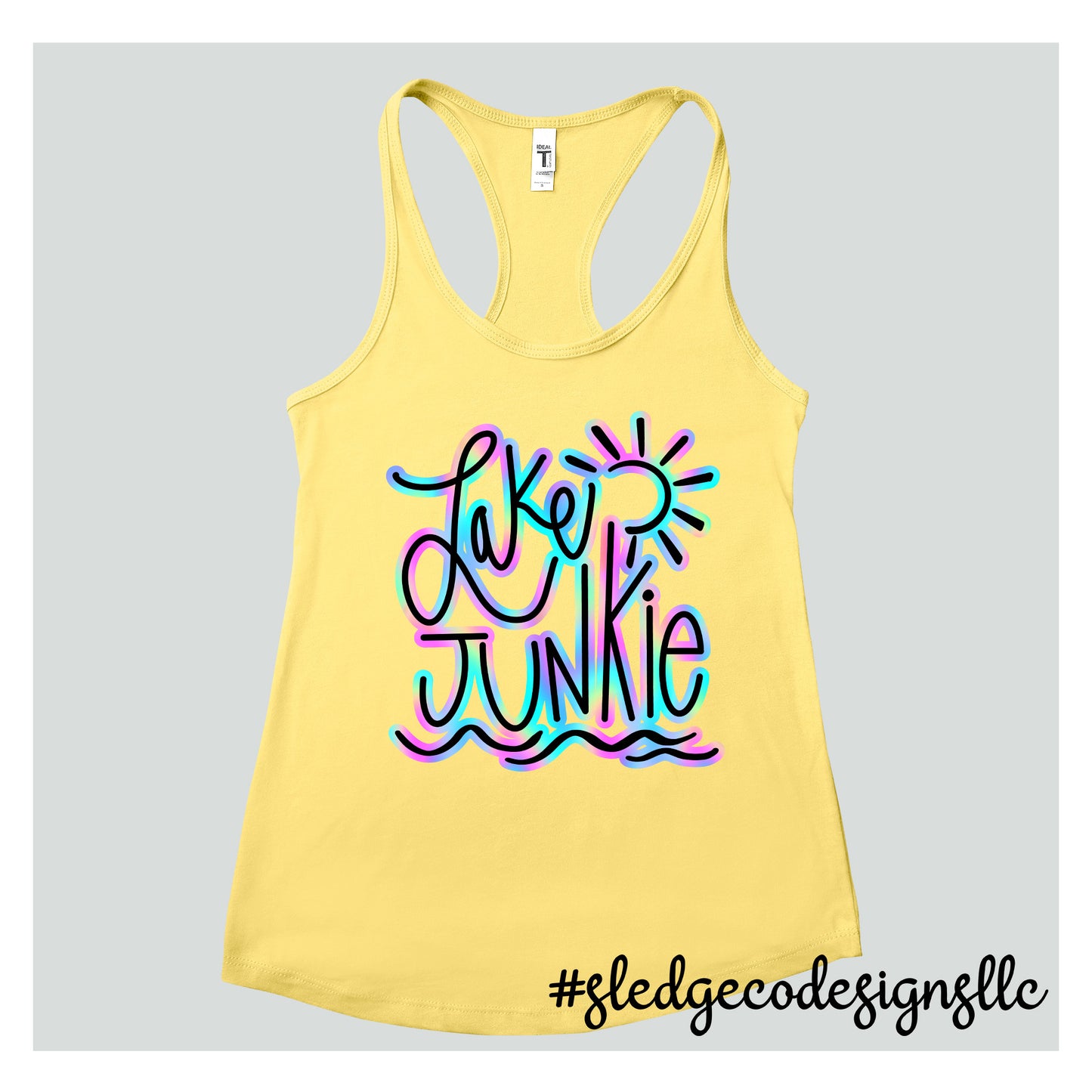 LAKE JUNKIE | SUMMER TANK  | Custom Unisex TANK