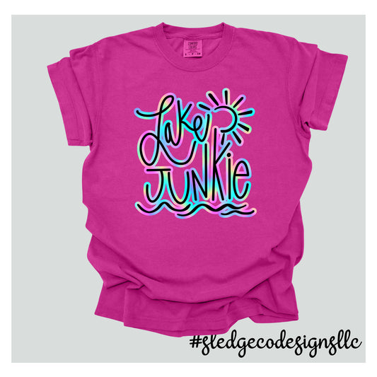 LAKE JUNKIE | SUMMER TEE | Custom Unisex TSHIRT