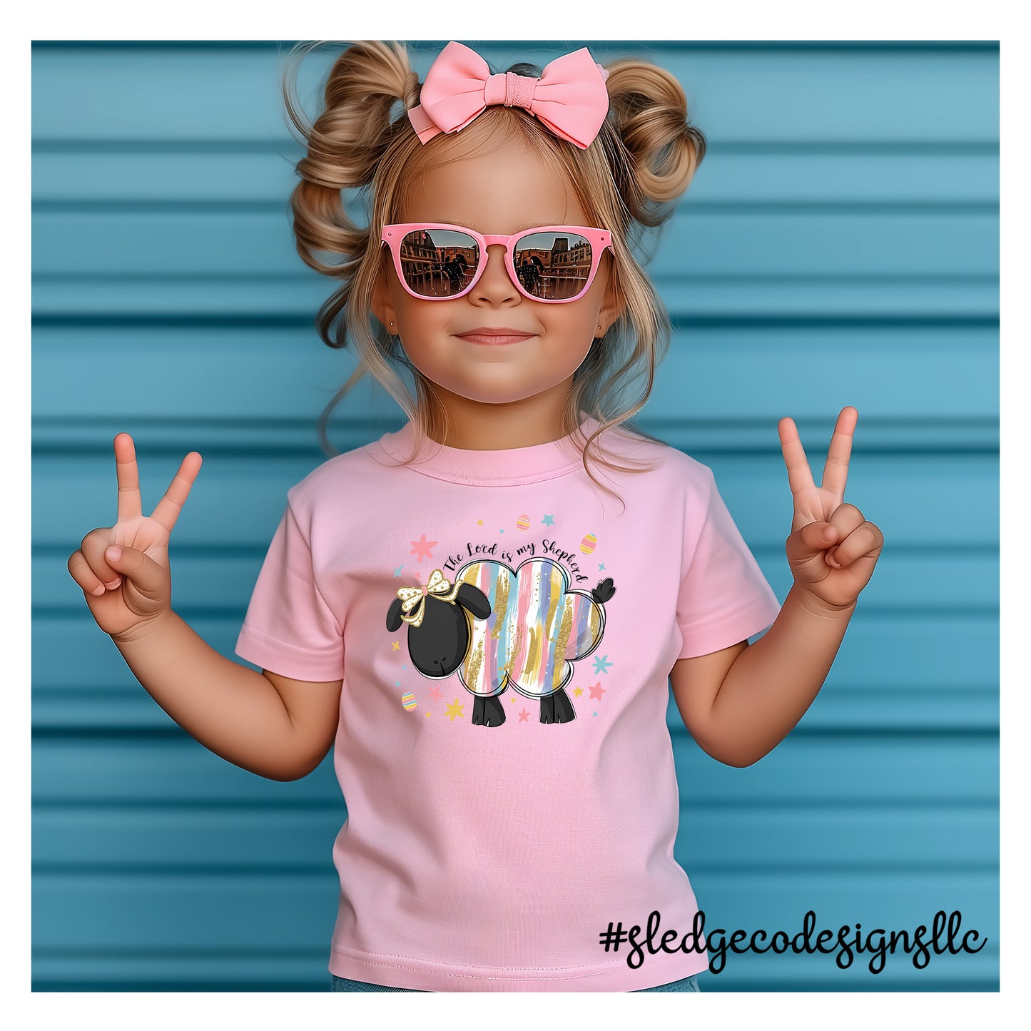 The lord is my Shephard | Christian Easter Tshirt | YOUTH - TODDLER - INFANT Custom TSHIRT