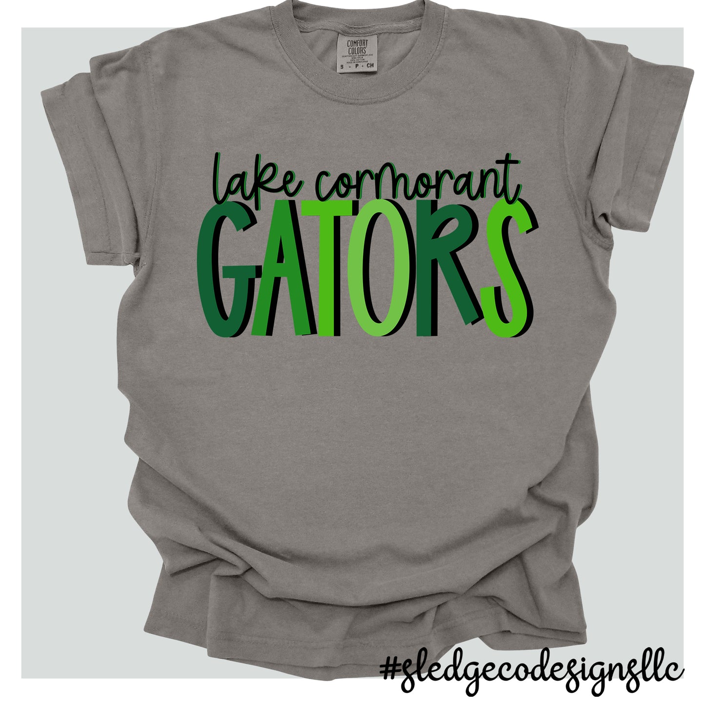 Lake Cormorant GATORS | NEW DUO | HAND DRAWN | UNISEX Custom Tshirt