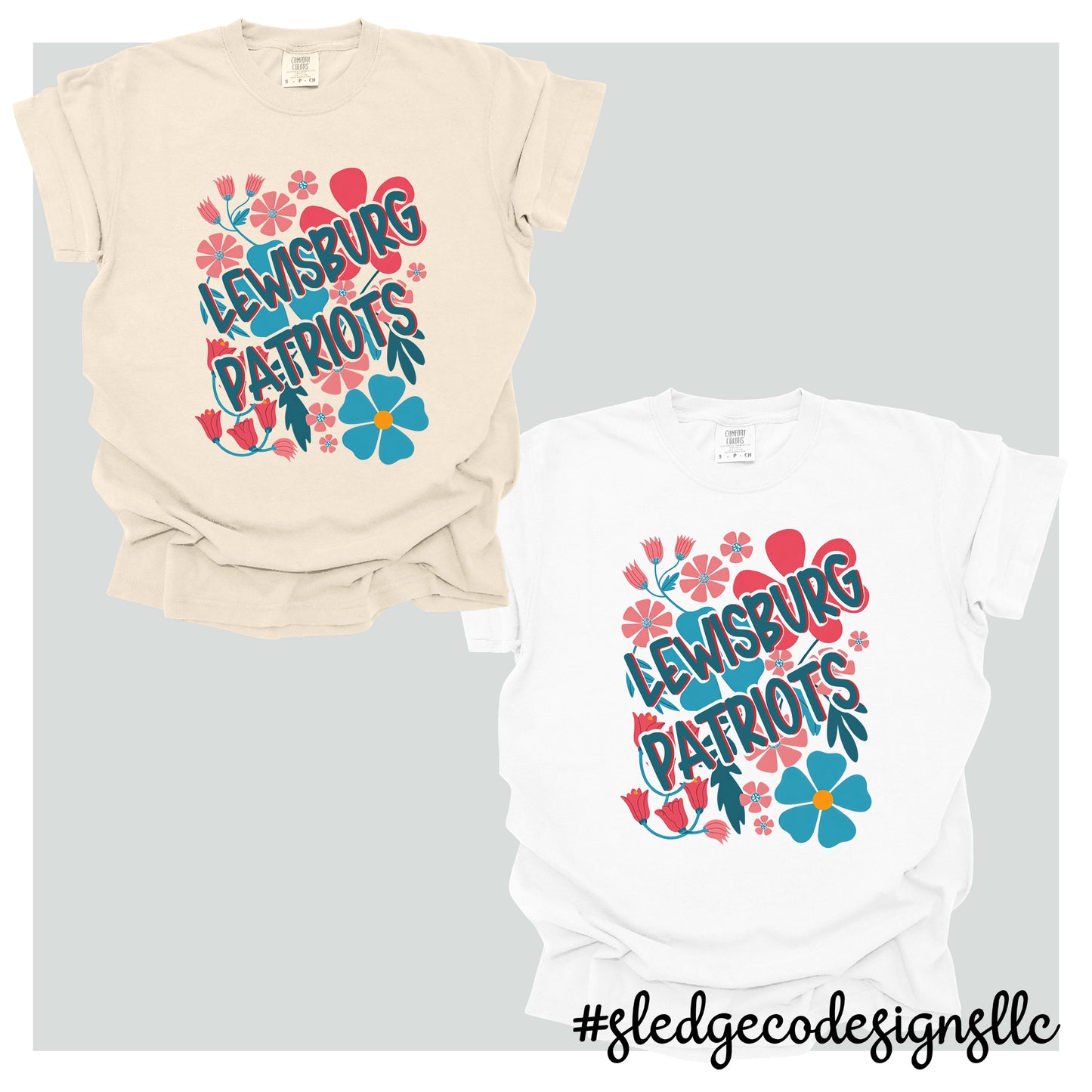 LEWISBURG PATRIOTS BOHO | Custom Unisex TSHIRT