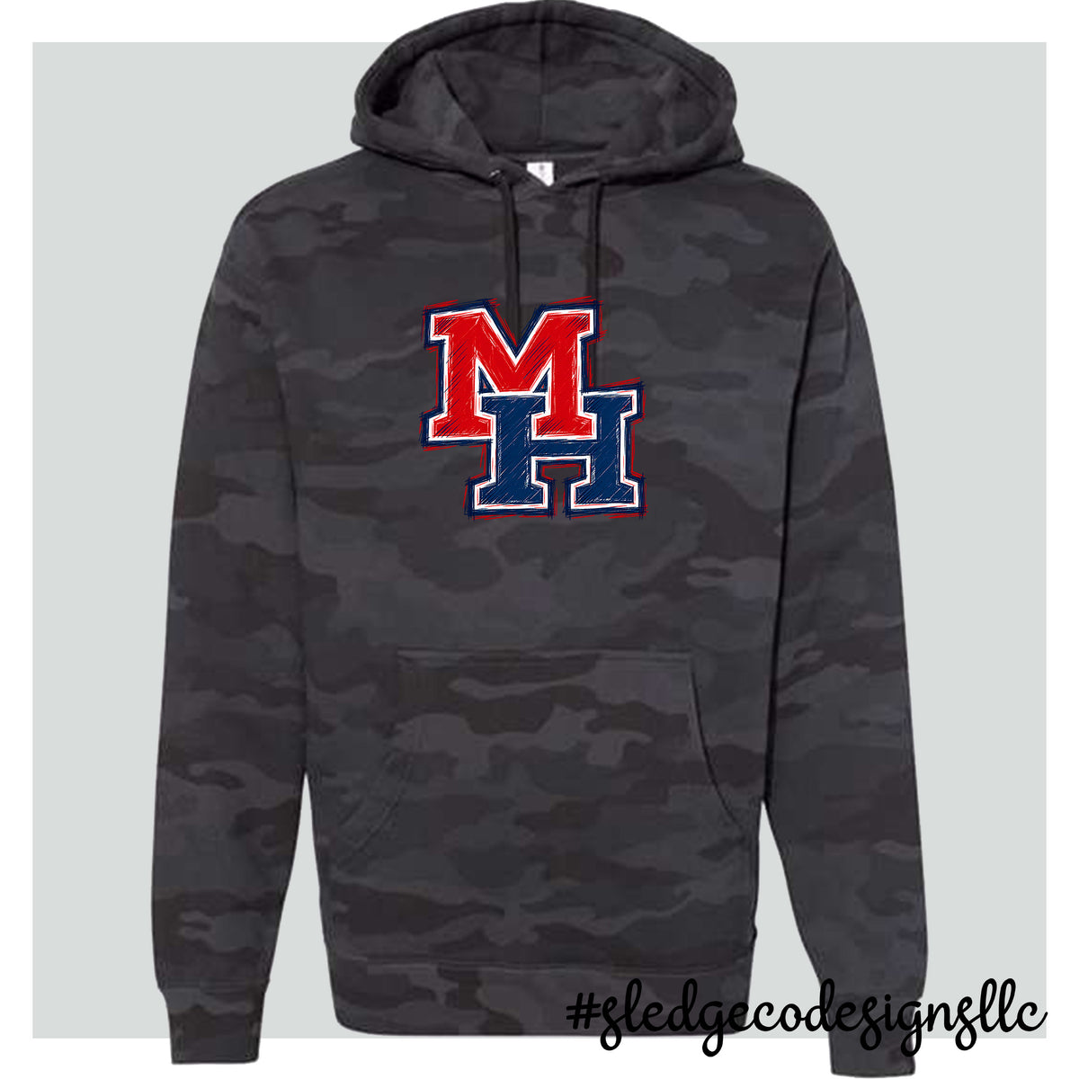 MAGNOLIA HEIGHTS CHIEFS | CAMO Midweight Hoodie