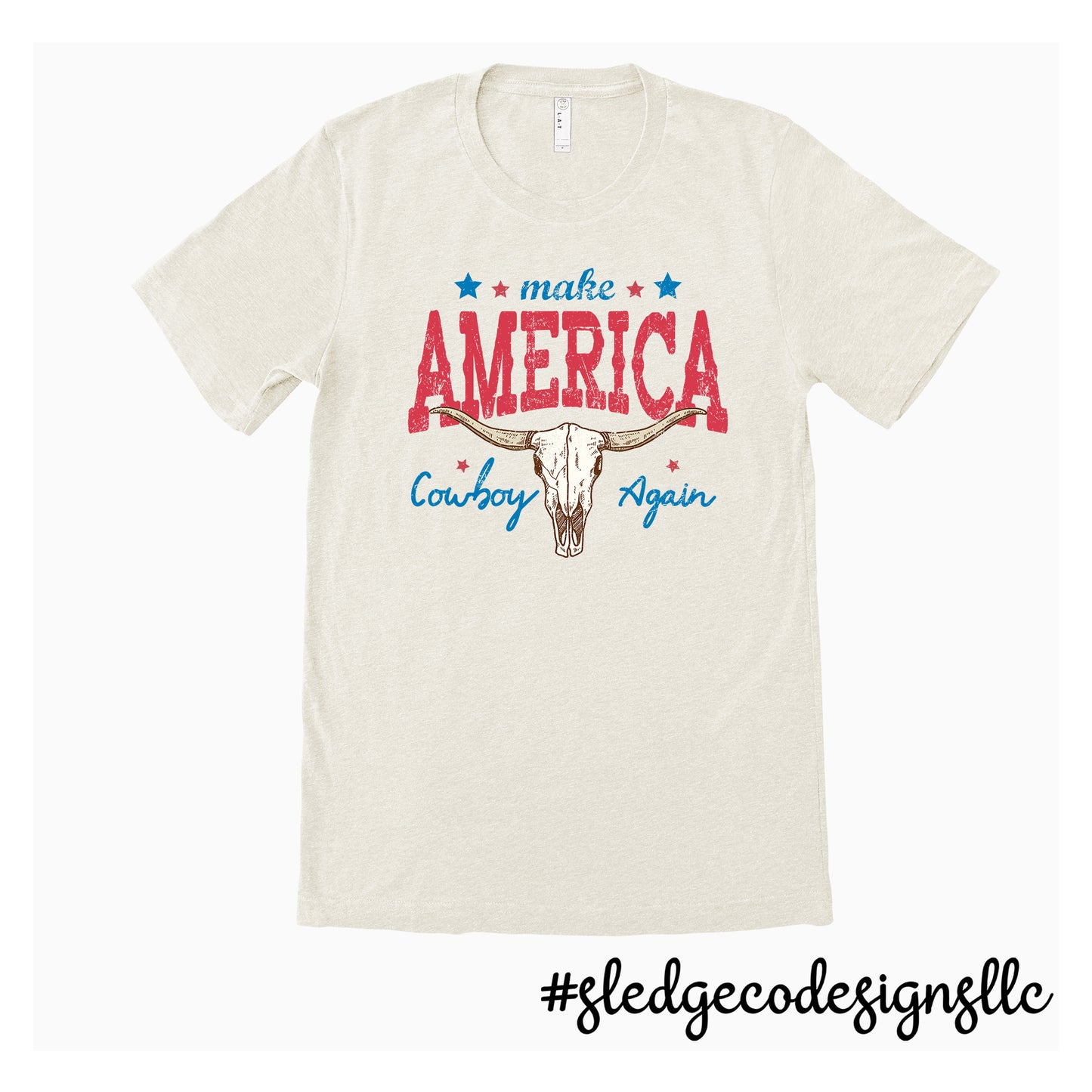 MAKE AMERICA COWBOY AGAIN | Custom Unisex Baby Infant Onesie