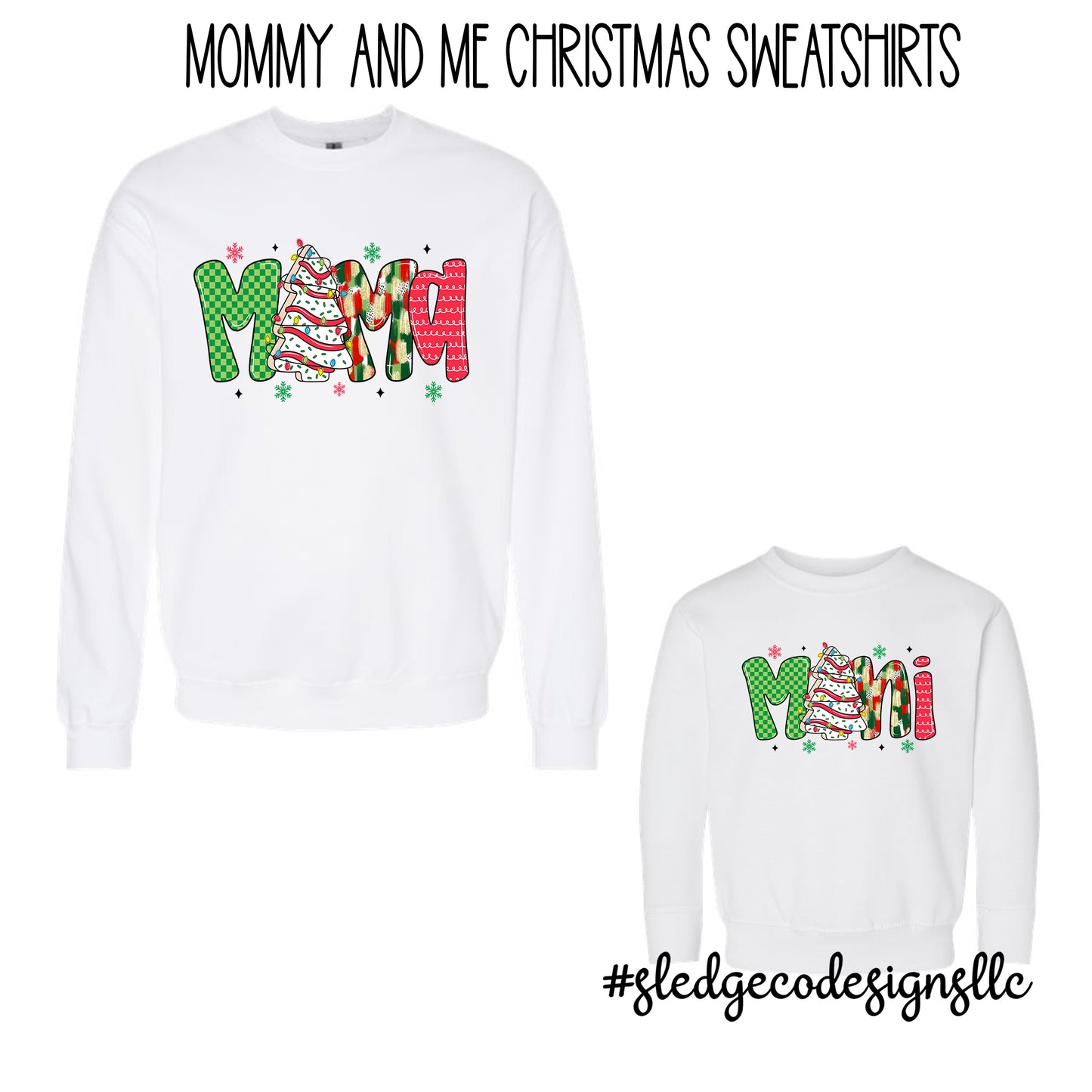 MAMA | CHRISTMAS | CUSTOM UNISEX Sweatshirt