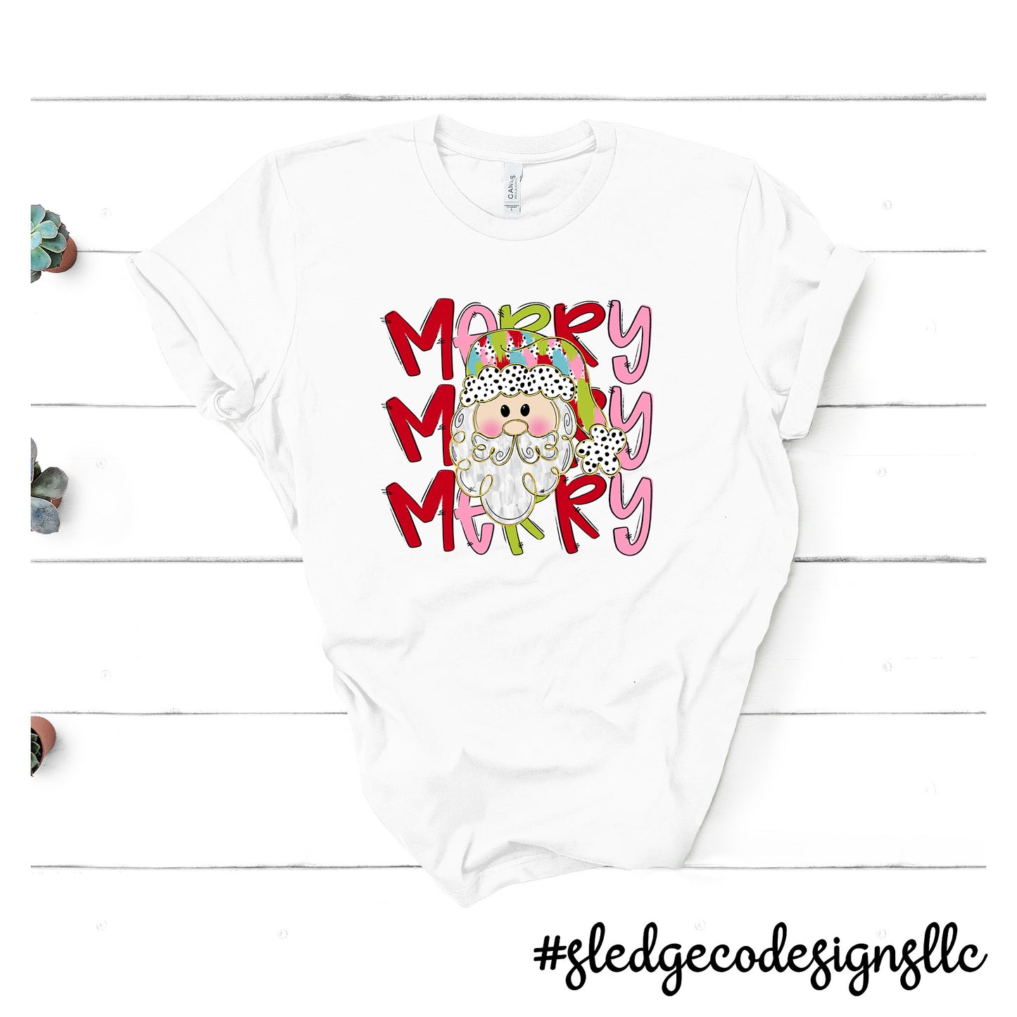 MERRY MERRY MERRY  | Custom Unisex TSHIRT