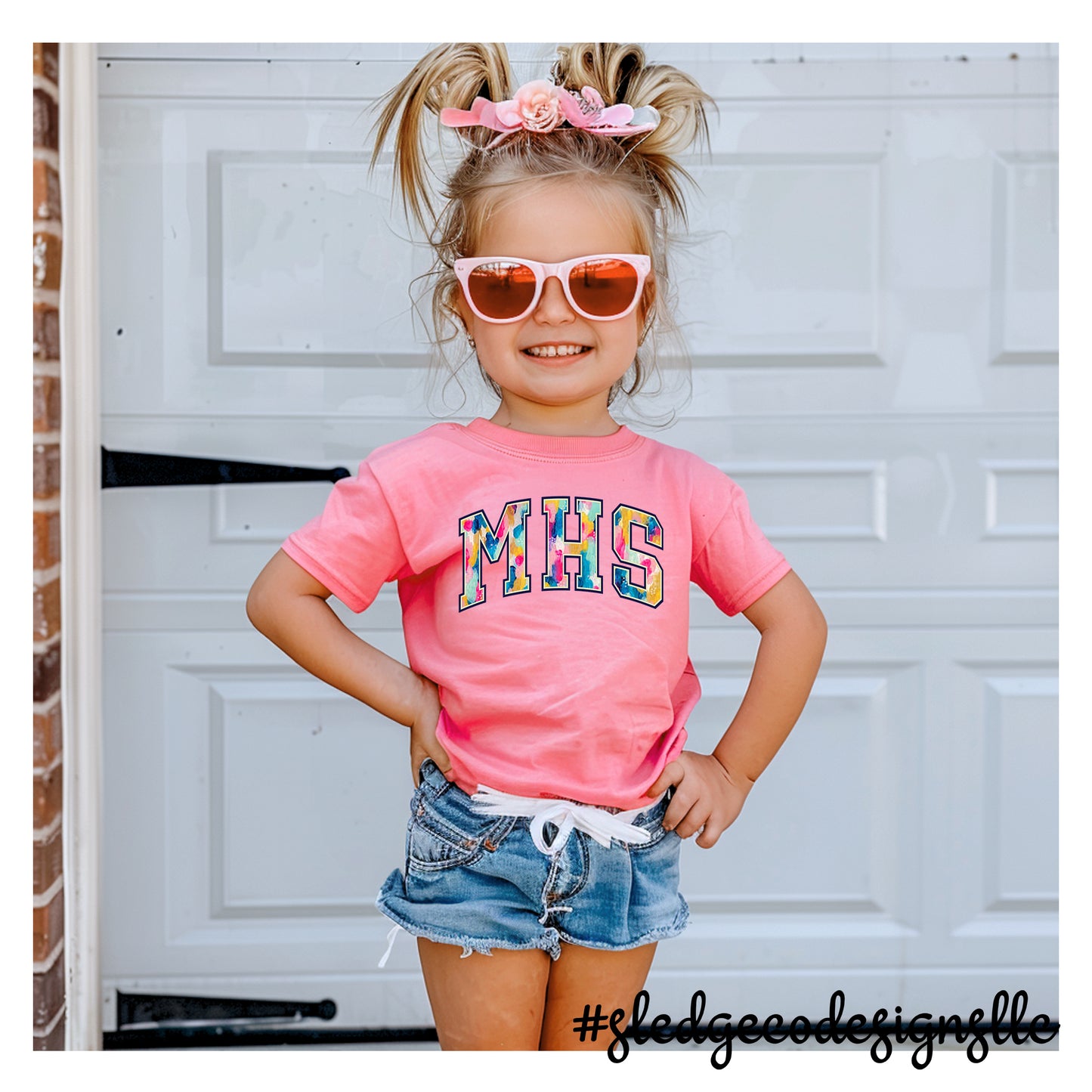 MAGNOLIA HEIGHTS | CHIEFS | MHS COLORFUL "LILY" | Custom Unisex TSHIRT