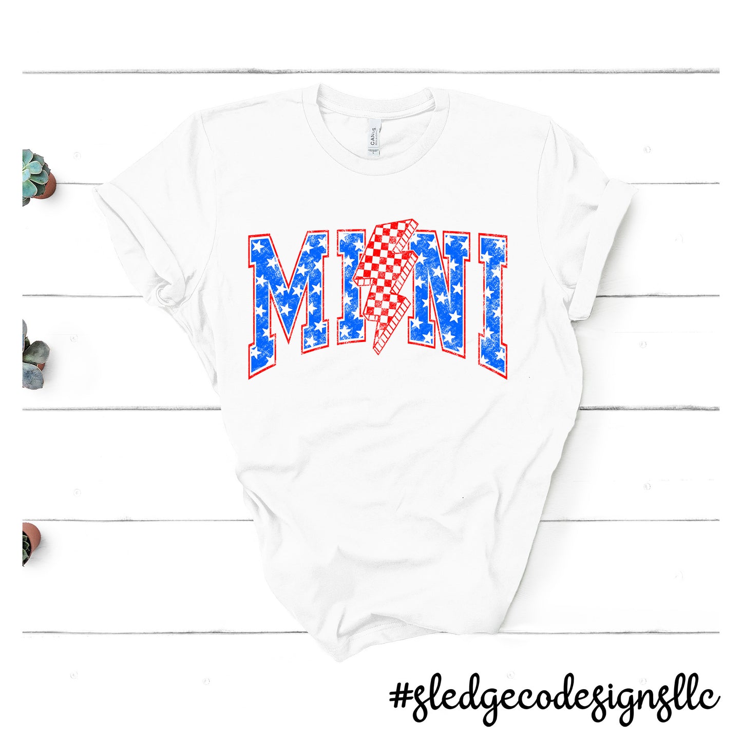 MINI LIGHTENING | Patriot | July 4th | Custom Unisex TSHIRT
