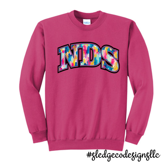 PRE-ORDER: NDS LILLY | PINK | UNISEX SWEATSHIRT