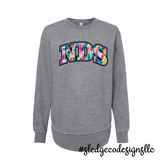 NORTH DELTA | NDS LILLY | Women's Weekend Fleece Crewneck Sweatshirt