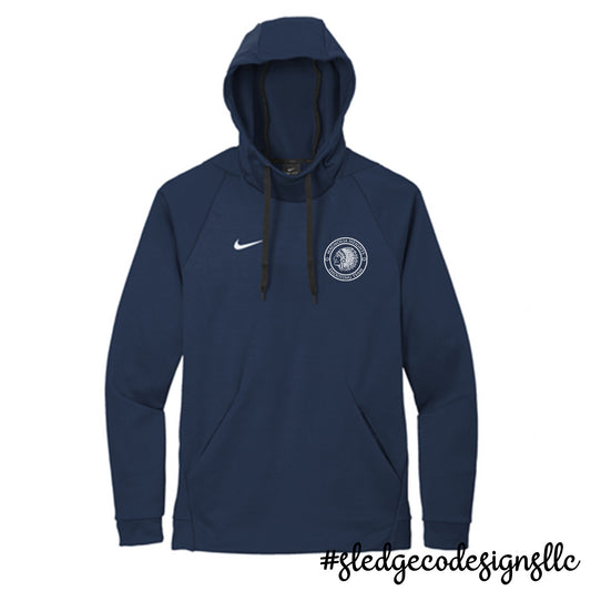 MAGNOLIA HEIGHTS SHOOTING TEAM - SPORTS | Nike Therma-FIT Pullover Fleece Hoodie | NAVY