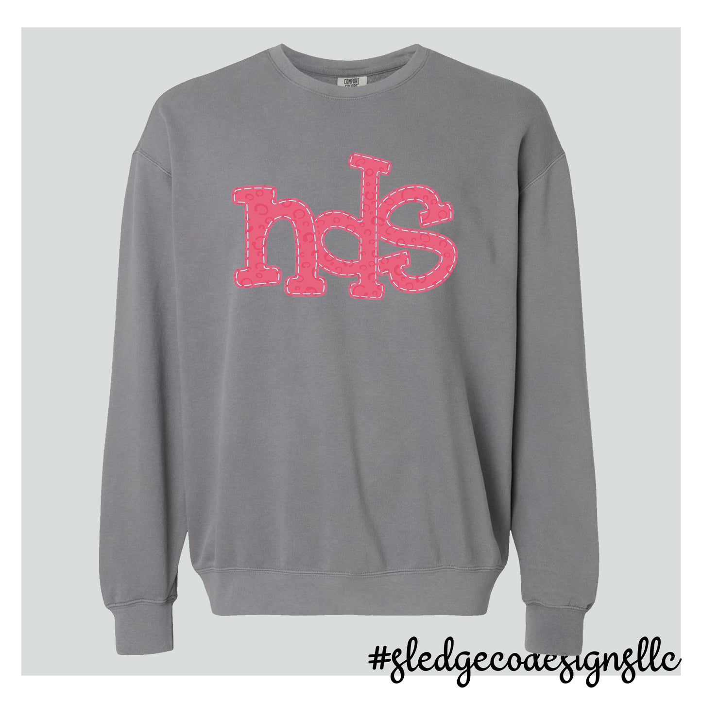 NORTH DELTA | STITCHED |  COMFORT COLORS LIGHT WEIGHT SWEATSHIRT