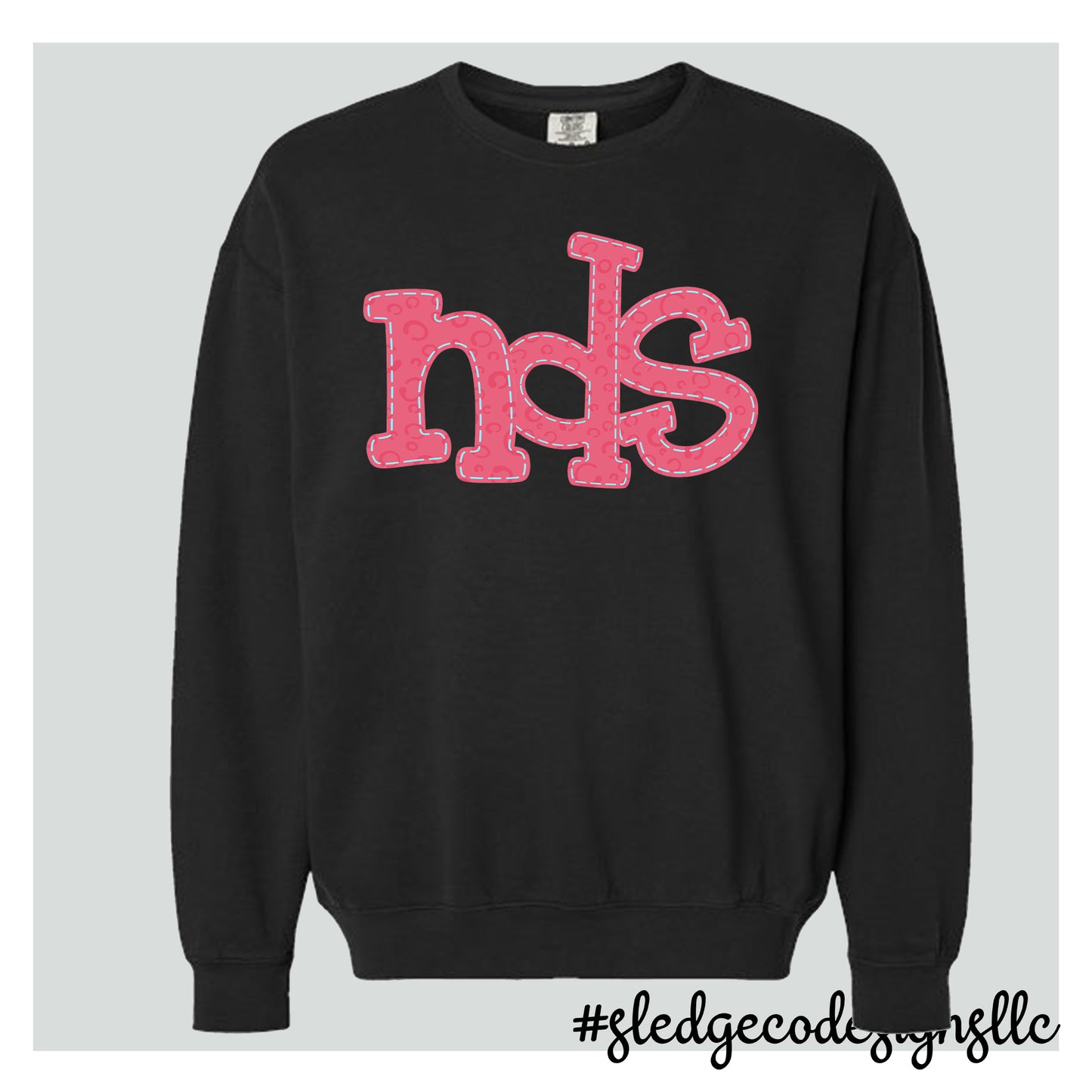 NORTH DELTA | STITCHED |  COMFORT COLORS LIGHT WEIGHT SWEATSHIRT