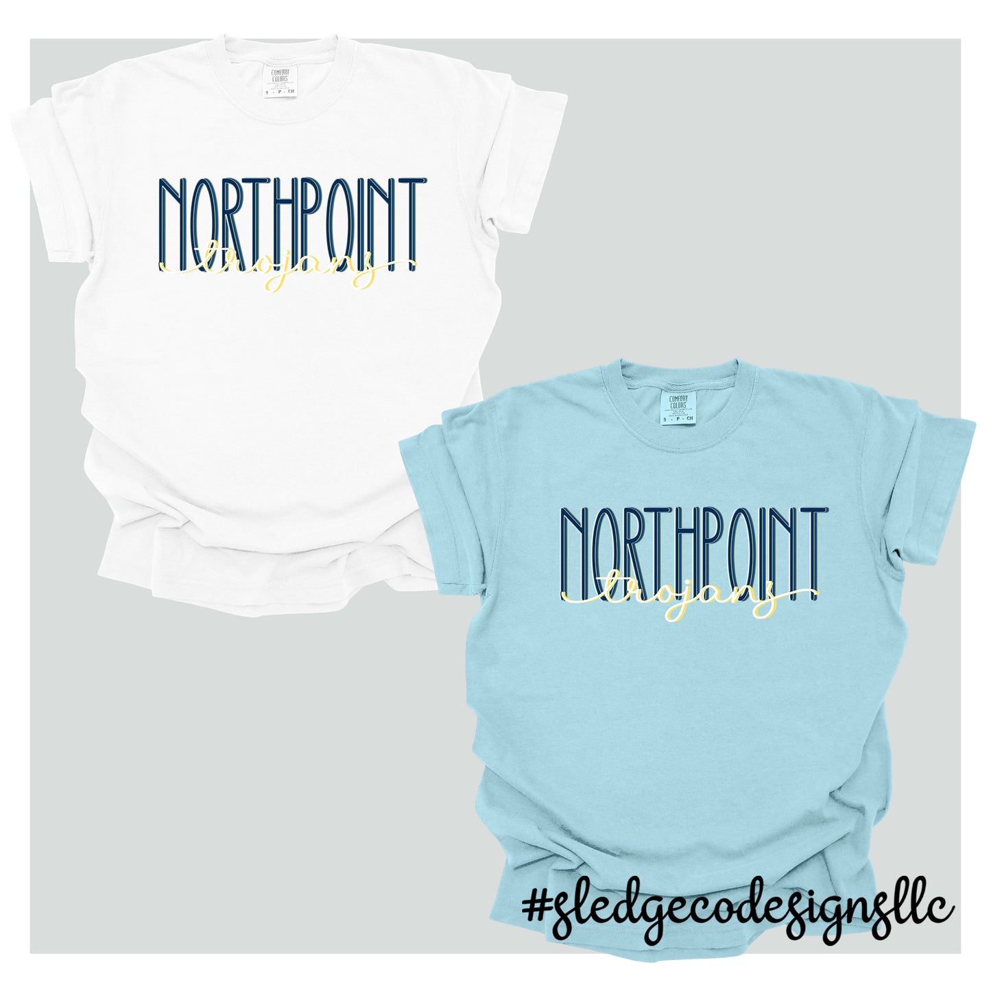 NORTH POINT TROJANS | CUSTOM UNISEX TSHIRT