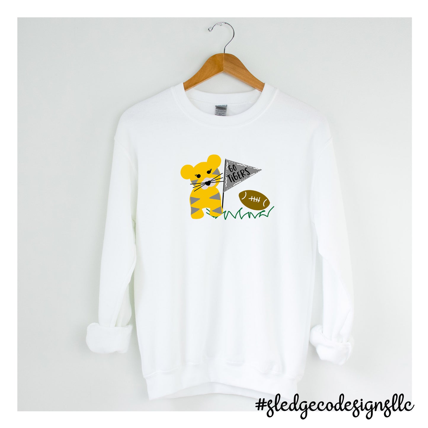 GO TIGERS | BABY TIGER | CUSTOM UNISEX SWEATSHIRT