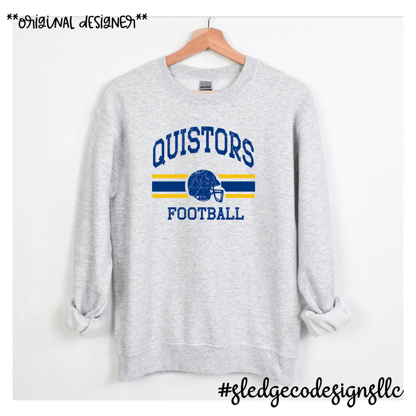 OLIVE BRANCH QUISTORS FOOTBALL | CUSTOM UNISEX SWEATSHIRT