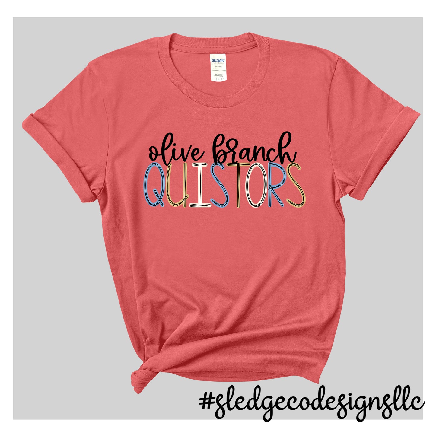 OLIVE BRANCH QUISTORS | SKETCHED | Custom Unisex Tshirt